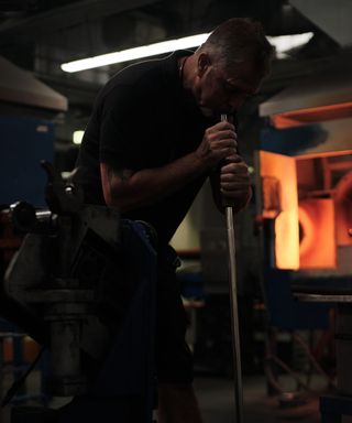 glass blowing and making behind the scenes at Waterford