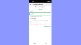 How to backup and restore text messages on Android step 5: Choose a save file