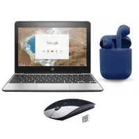 Restored HP Chromebook 11, Intel Celeron laptop bundle: $179 $69 at Walmart
