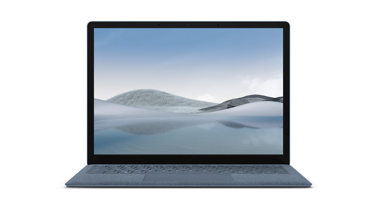 Surface Laptop 4 against a white background