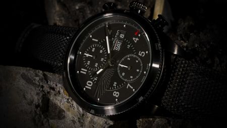 Resident Evil Requiem x Hamilton watch