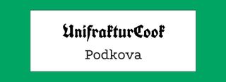 unifrakturcook/podkova fonts