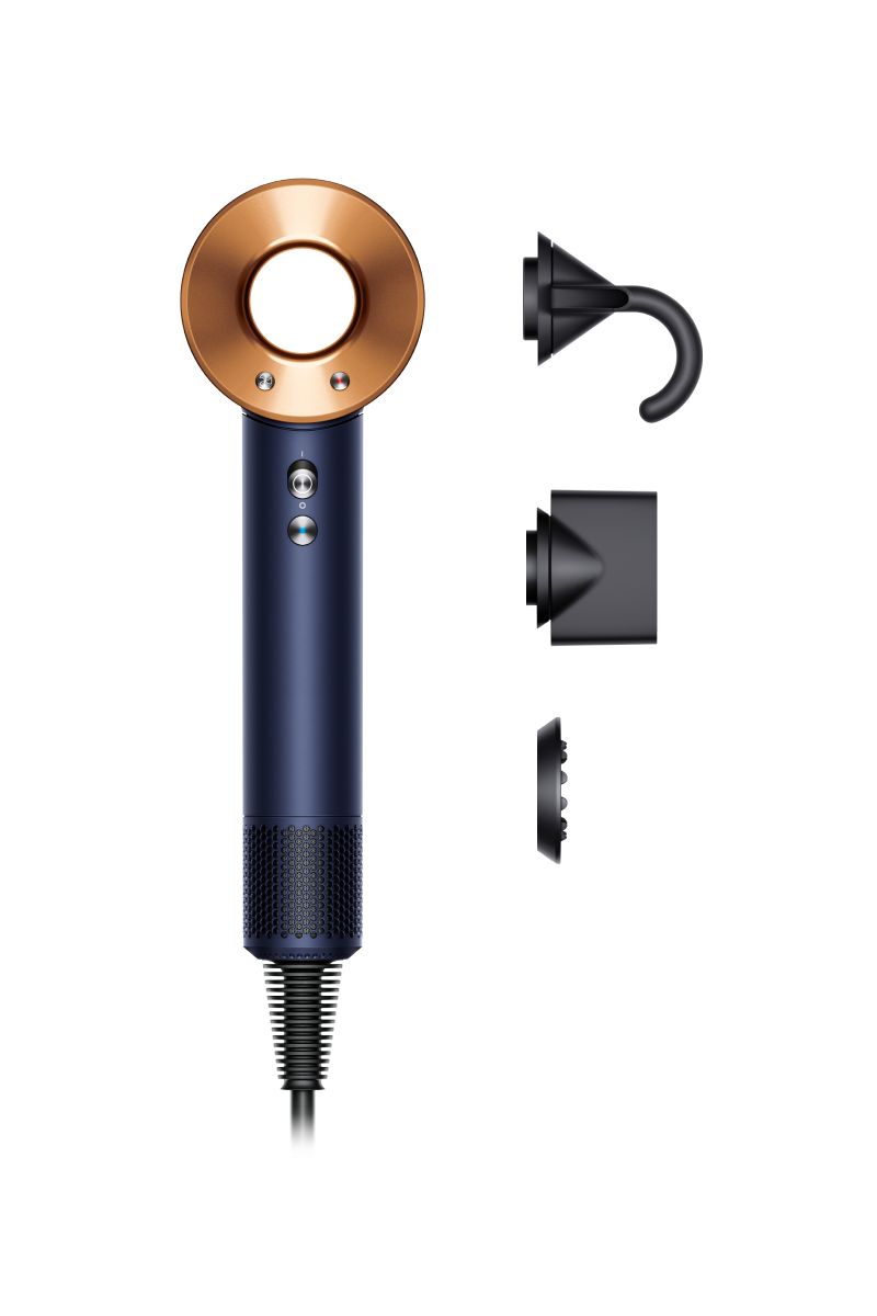 Dyson Supersonic™ Hair Dryer - Straight+wavy (prussian Blue/rich Copper)