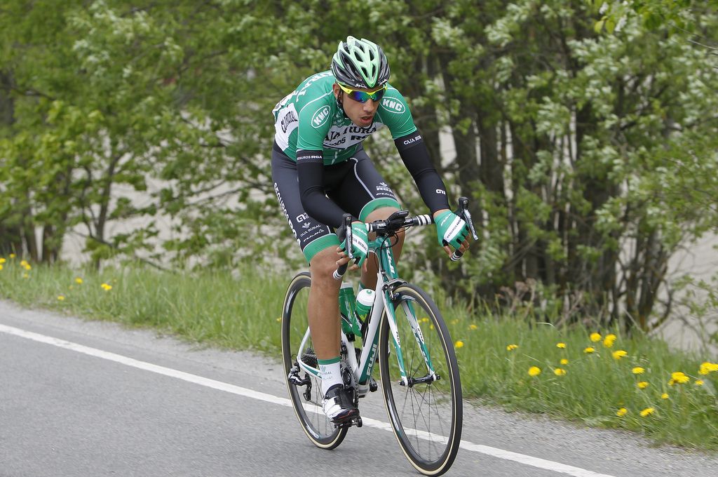 Llu&iacute;s Guillermo Mas (Caja Rural-Seguros RGA) attacks