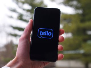 Tello cell phone shot