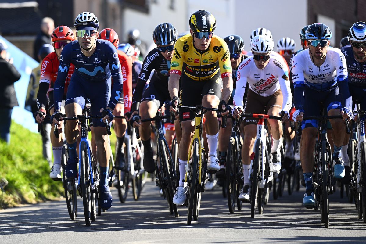 Omloop Het Nieuwsblad 2022 77th Edition Gent Ninove 2042 km 26022022 Scenery photo Gregory Van GansenSprintCyclingAgency2022