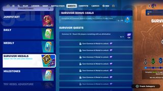 Survival Medals Fortnite Quests in Chapter 5 Season 3
