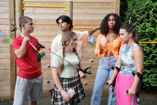 The teenagers in Hollyoaks.