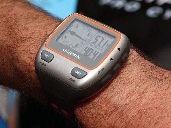 Which sport shall I do today? The Garmin Edge 310XT can swap between several different choices.