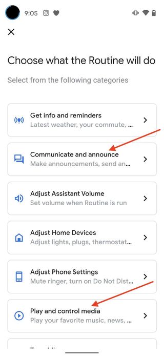 Create Google Assistant Routine Step 6
