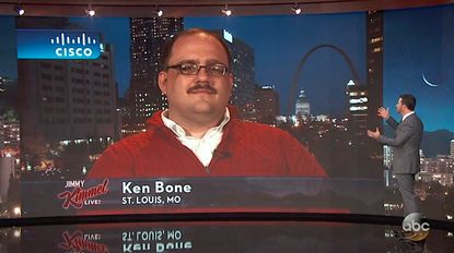 Ken Bone talks to Jimmy Kimmel about the debate, his famous red sweater