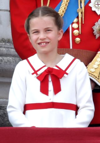 Princess Charlotte at Trooping the Colour