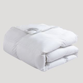 Pure Parima Down Duvet Insert against a gray background.