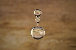 Saturn in a drop of water