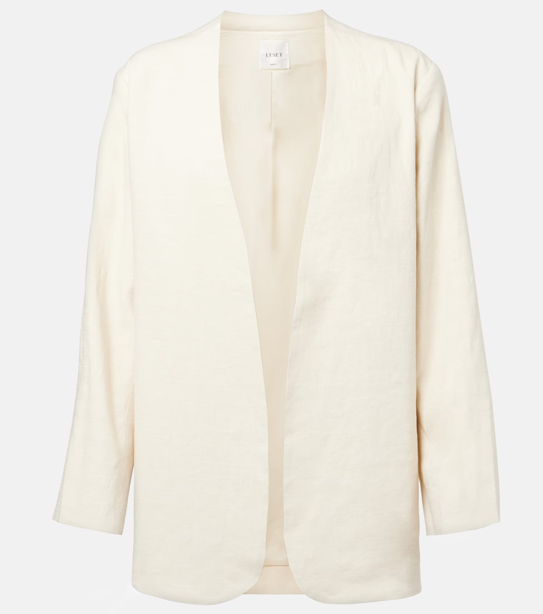 Belle Linen-Blend Jacket