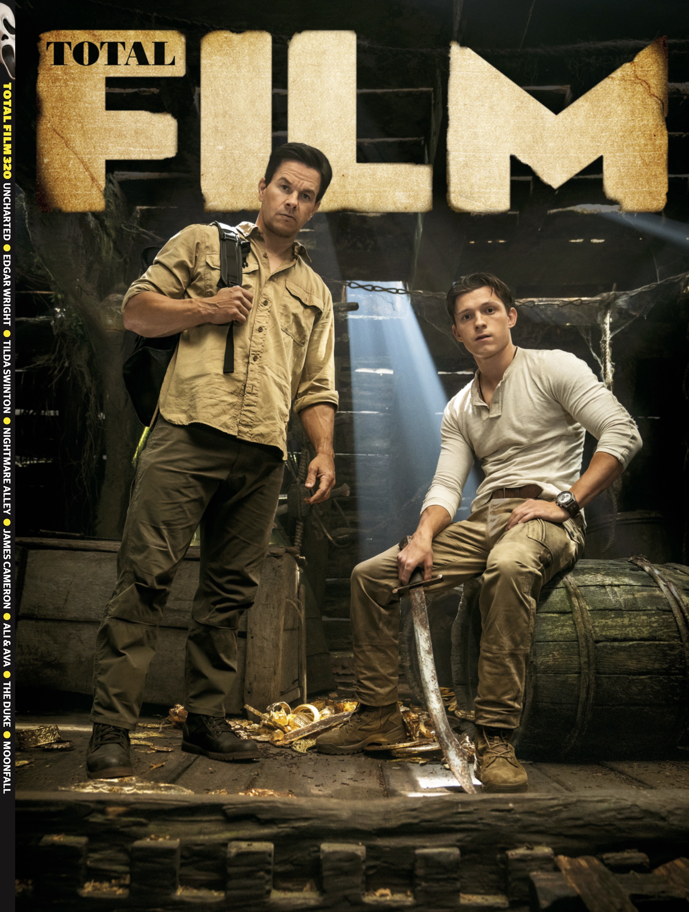 Total Film's Uncharted subscriber cover