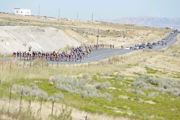 The early part of the stage was pretty much flat.