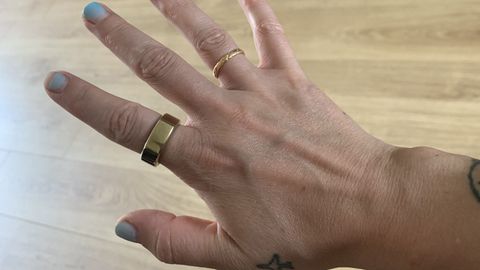 Oura ring Generation 3 being tested by Live Science writer