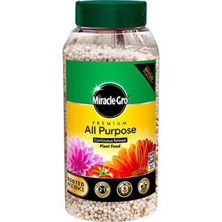 Miracle-Gro Continuous Release All Purpose Plant Food, 900g, White