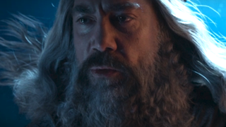 Javier Bardem as King Triton in The Little Mermaid 2023 movie, Impossible Child cut song