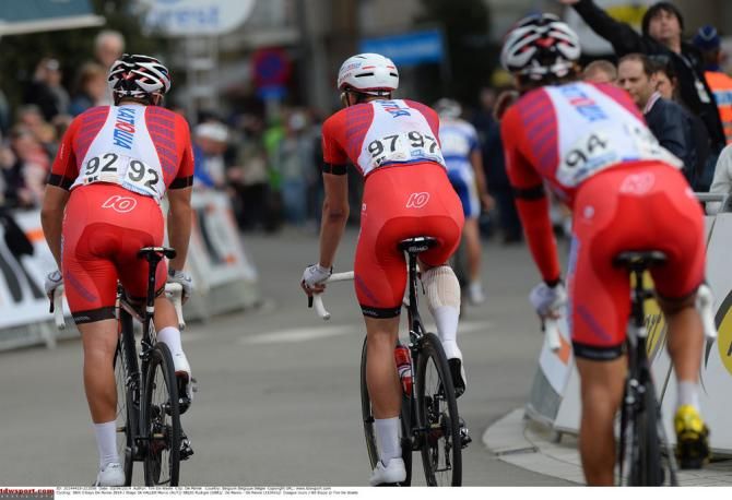 The Katusha team missed out on a stage win