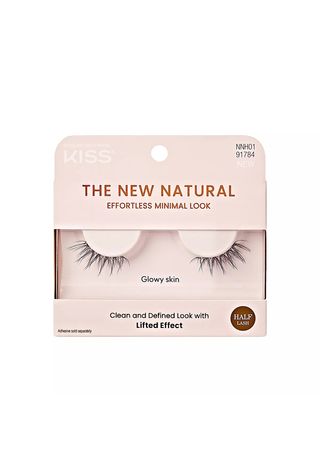 Kiss, The New Natural Effortless Minimal Look Lashes in Glowy Skin