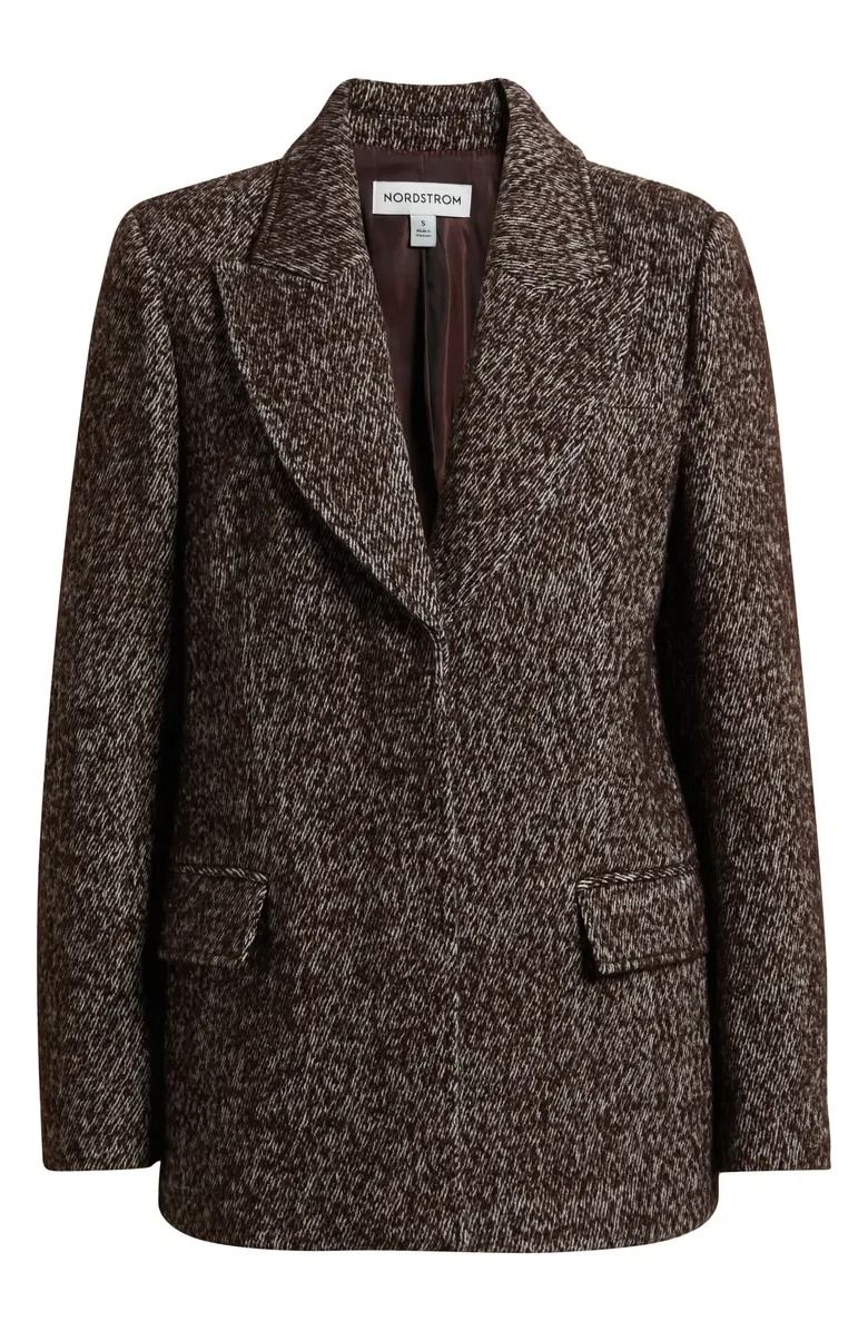 Nordstrom, The Liv Textured Boyfriend Blazer