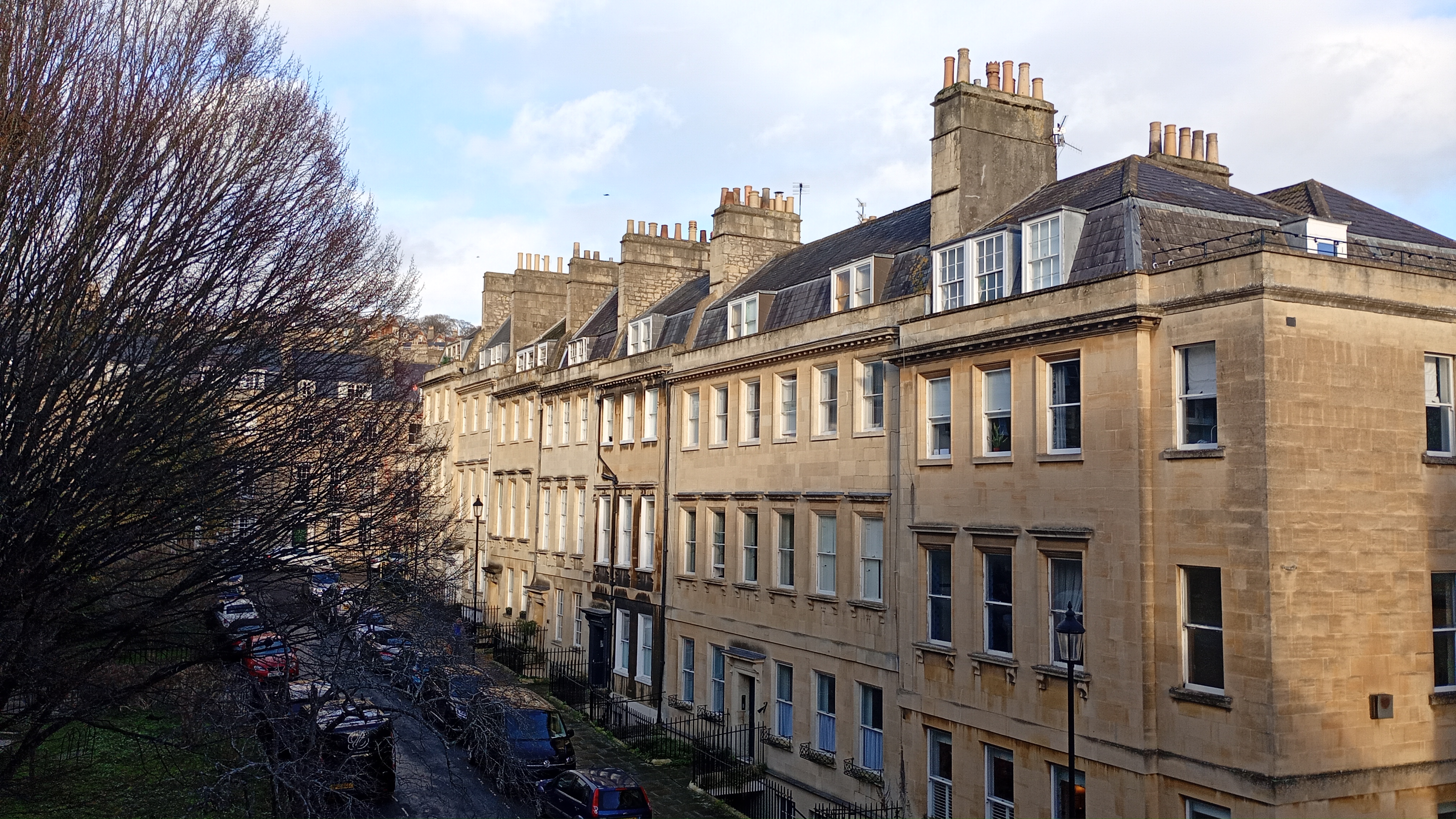 Photo taken on Motorola Moto G06 Power showing buildings in natural light