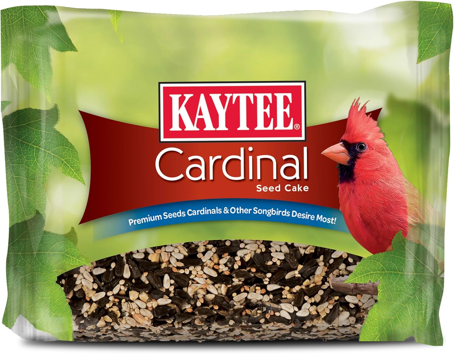 Kaytee Cardinal Seed Cake, Wild Bird Food, 1.85 Pounds
