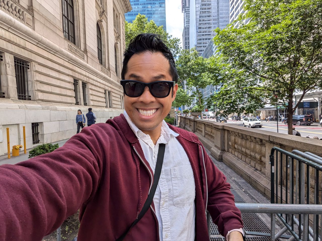 Google Pixel 8a selfie sample.