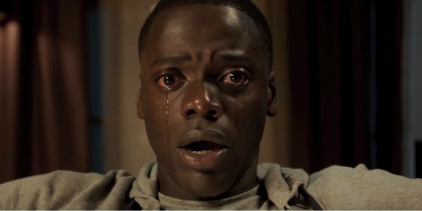 Daniel Kaluuya crying in Get Out