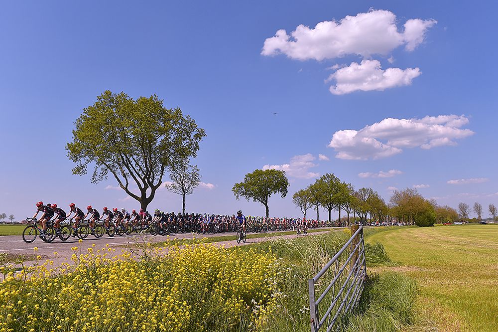 The roads were flat for stage 2
