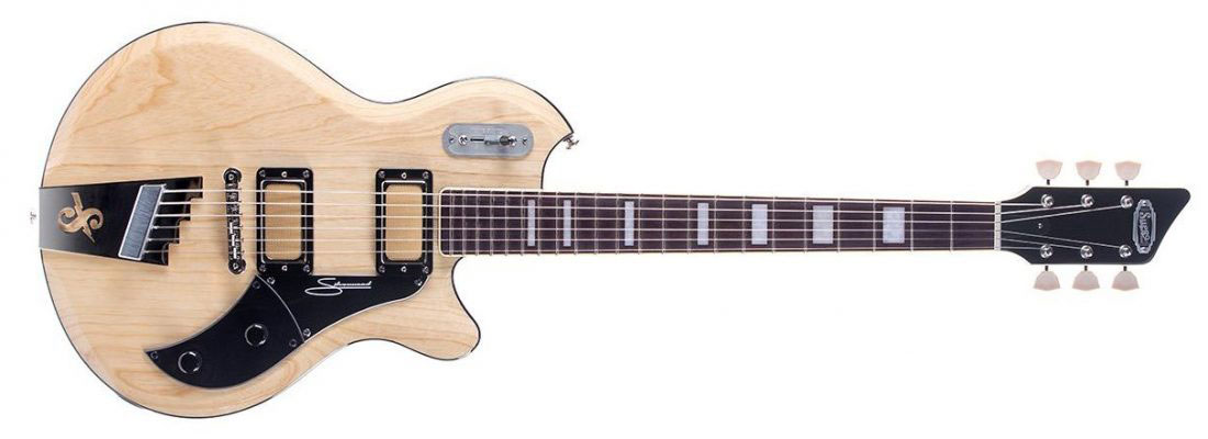 Supro Silverwood electric guitar