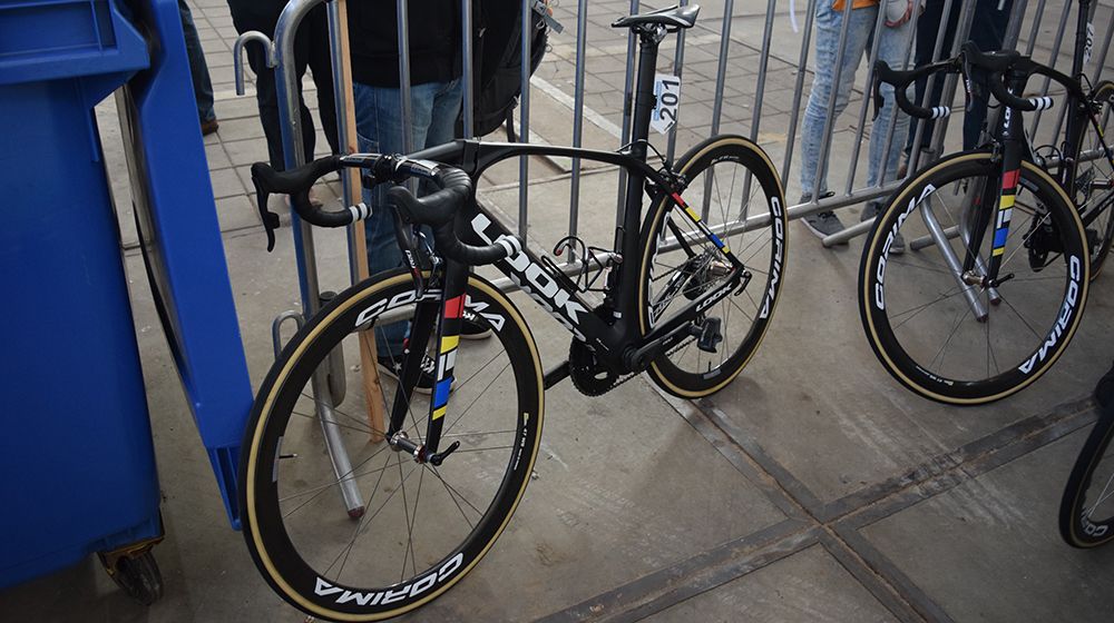The unique shape of Fortuneo-Samsic's Look 795 bikes