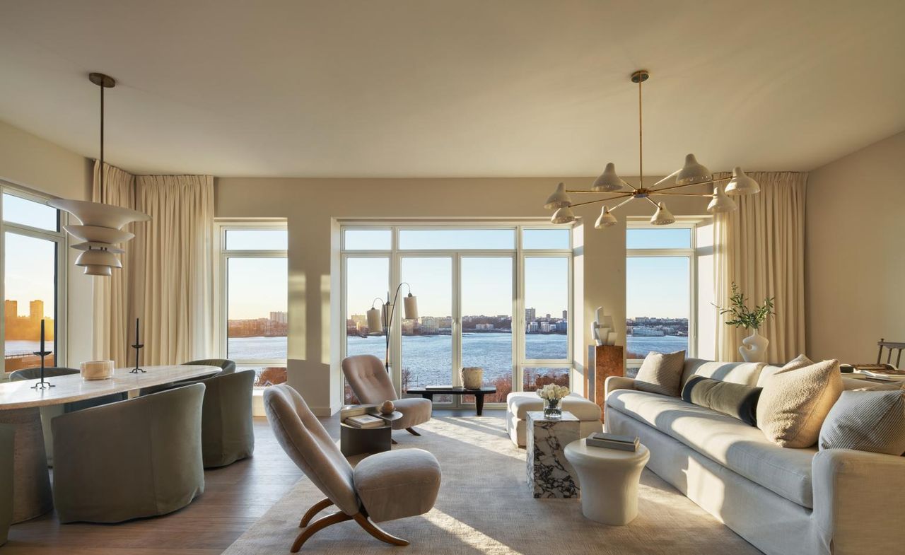 Interior of apartment in The Cortland in new york