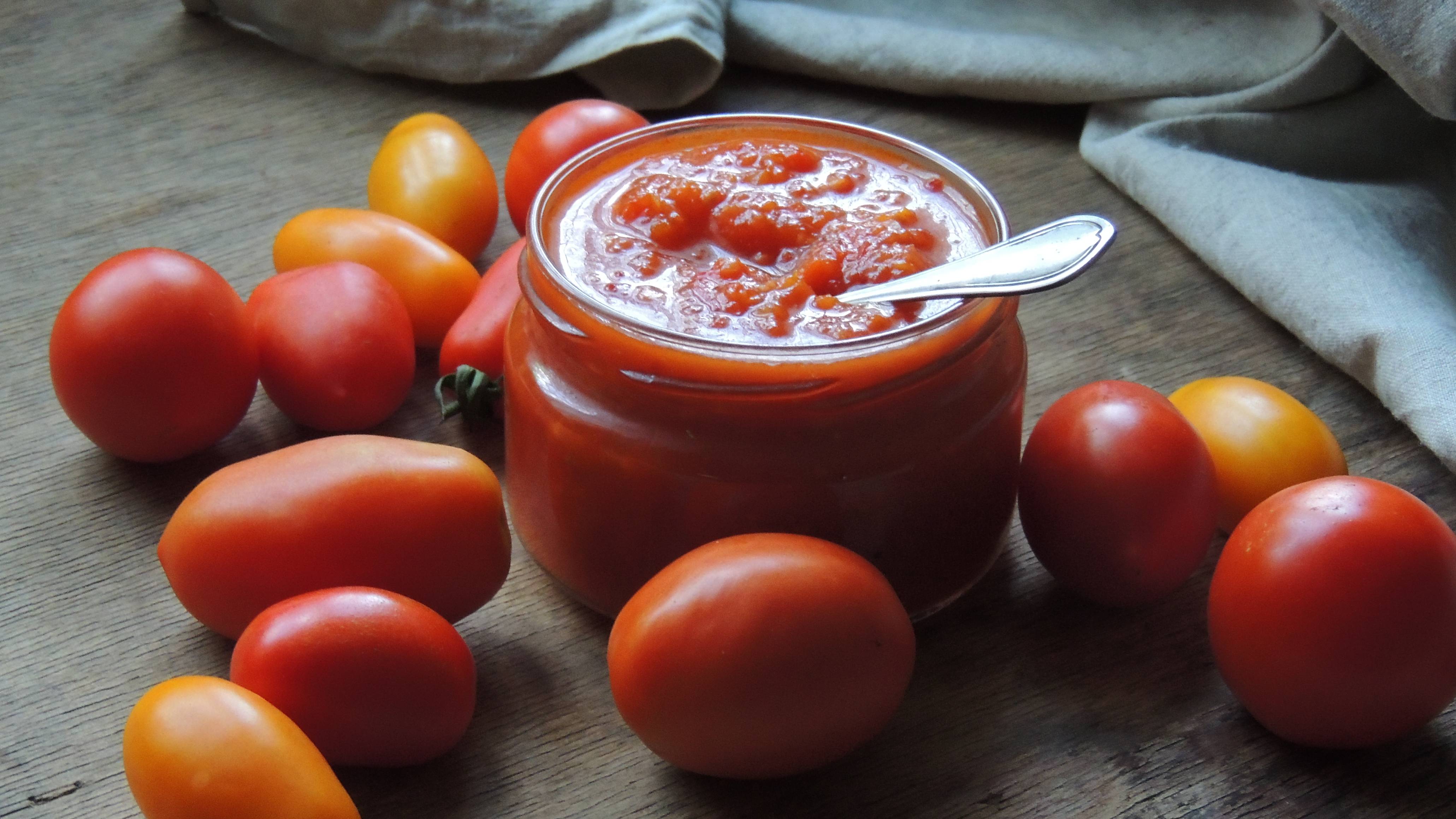 Tomato chutney Snack Recipes GoodTo