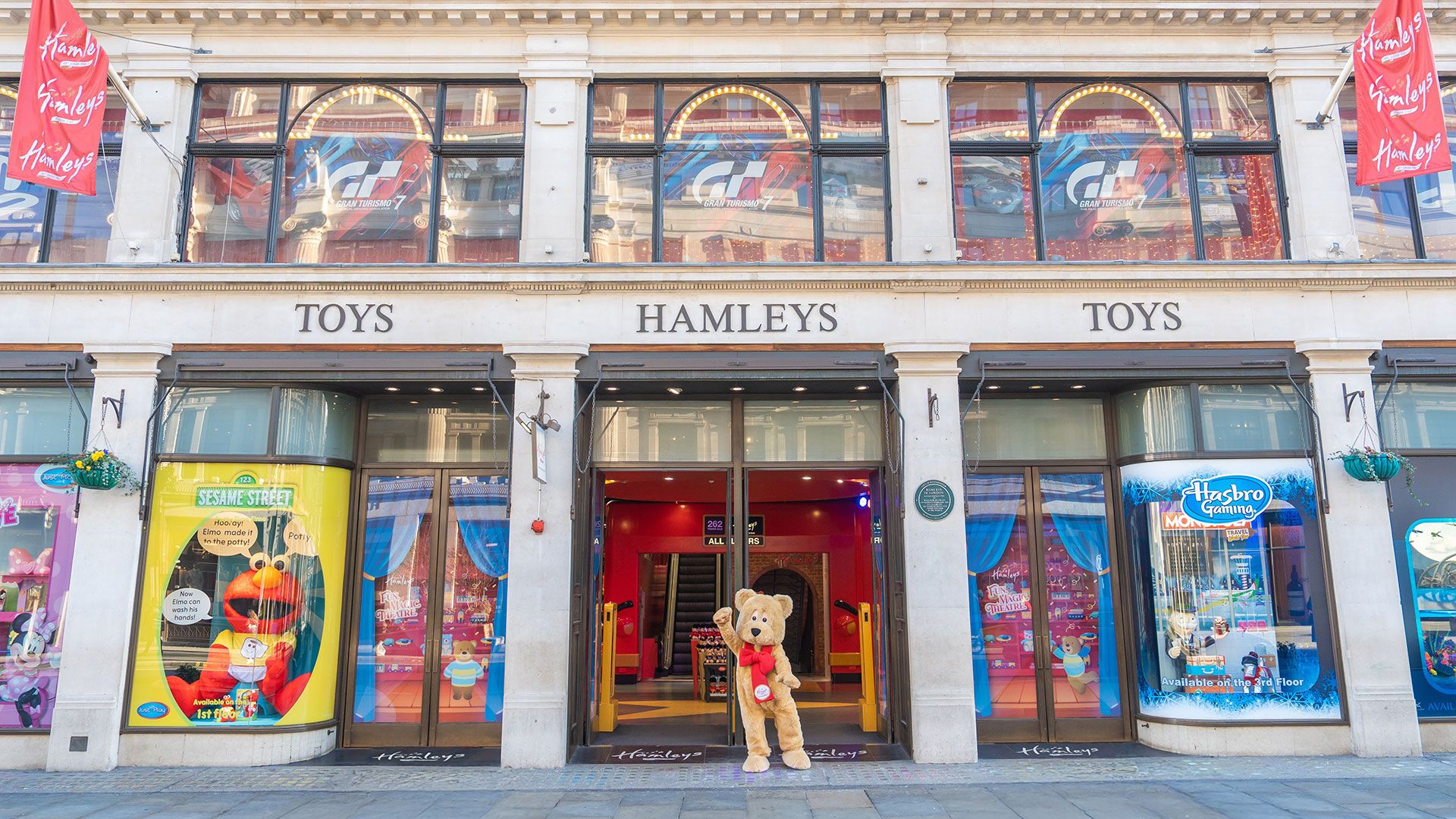 Hamleys shop in London
