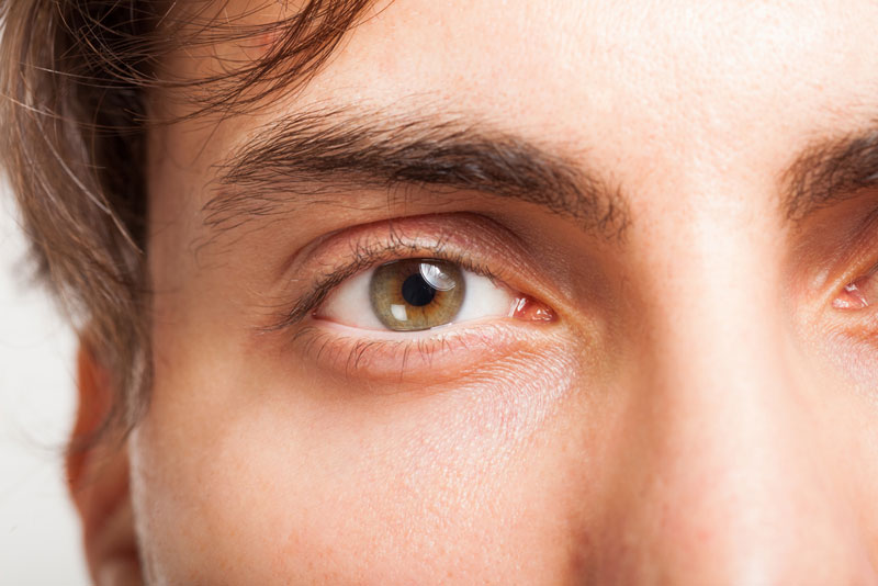 a close up of a person&#039;s eye