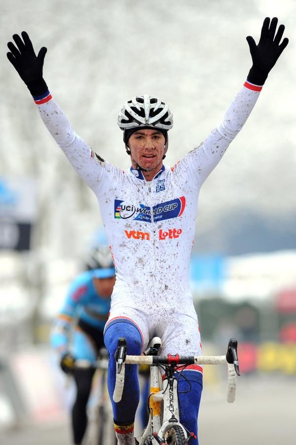 Vincent Baestaens (Belgium) won the sprint in Kalmthout