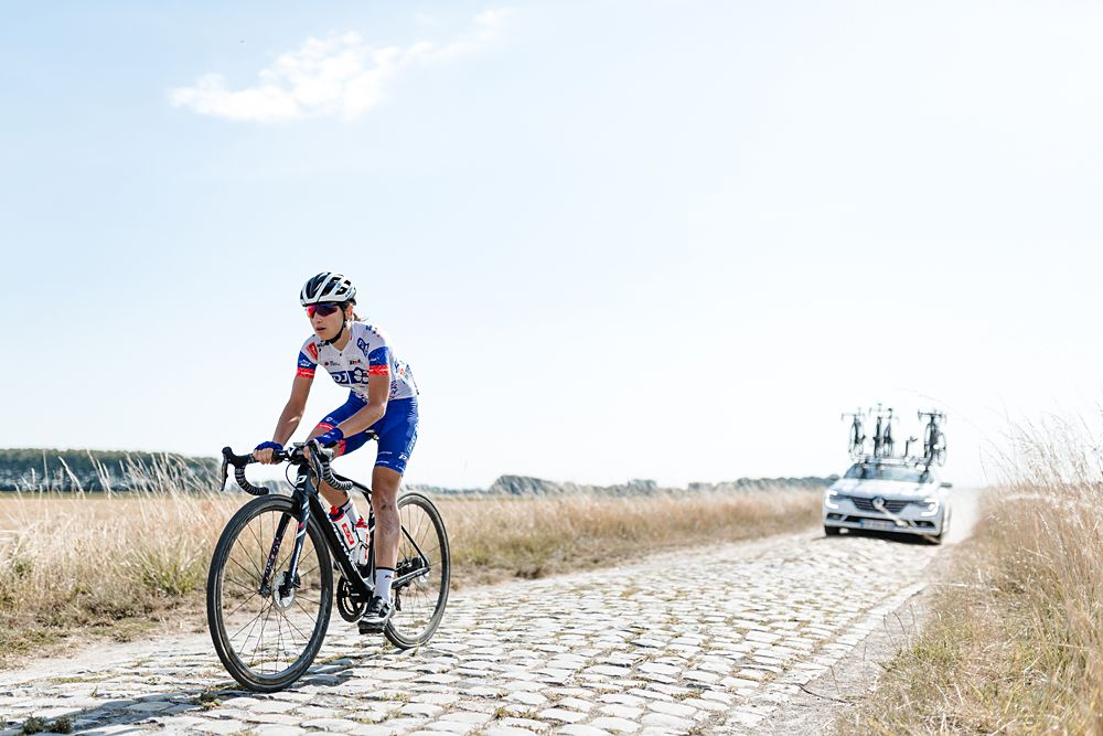 FDJ Nouvelle-Aquitaine Futuroscope preview the cobbles of Paris-Roubaix