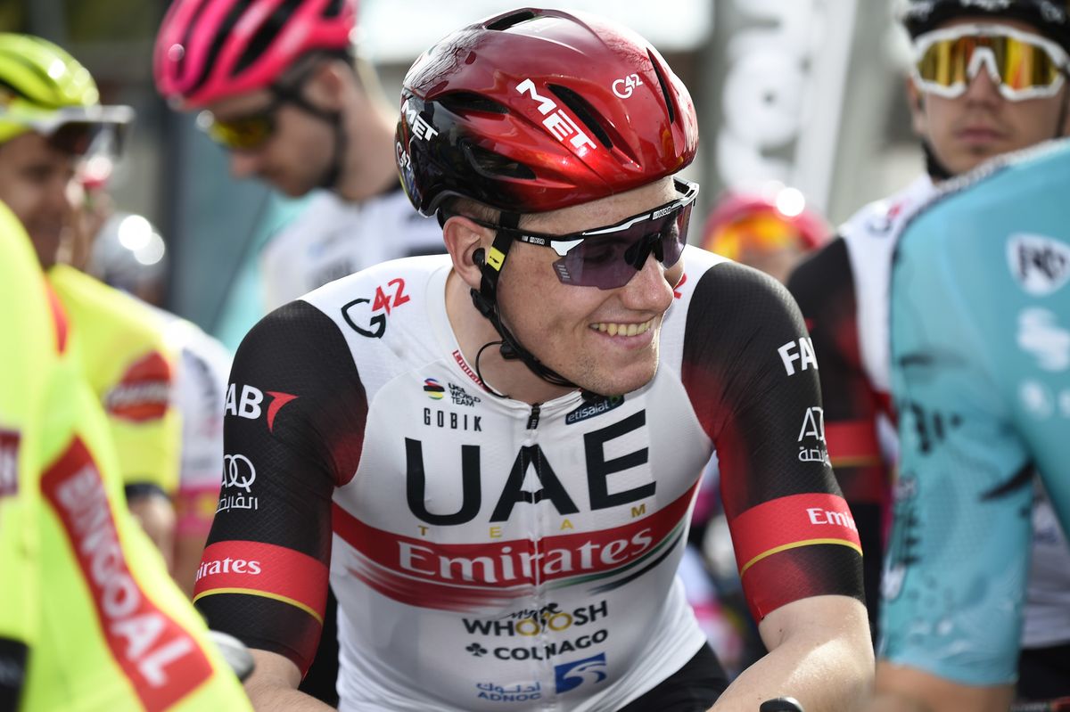 Etoile de Besseges Tour du Gard 2022 52nd Edition 2nd stage SaintChristollesAles Rousson 156 km 03022022 Pascal Ackermann GER UAE Team Emirates photo Tommaso PelagalliSprintCyclingAgency2022