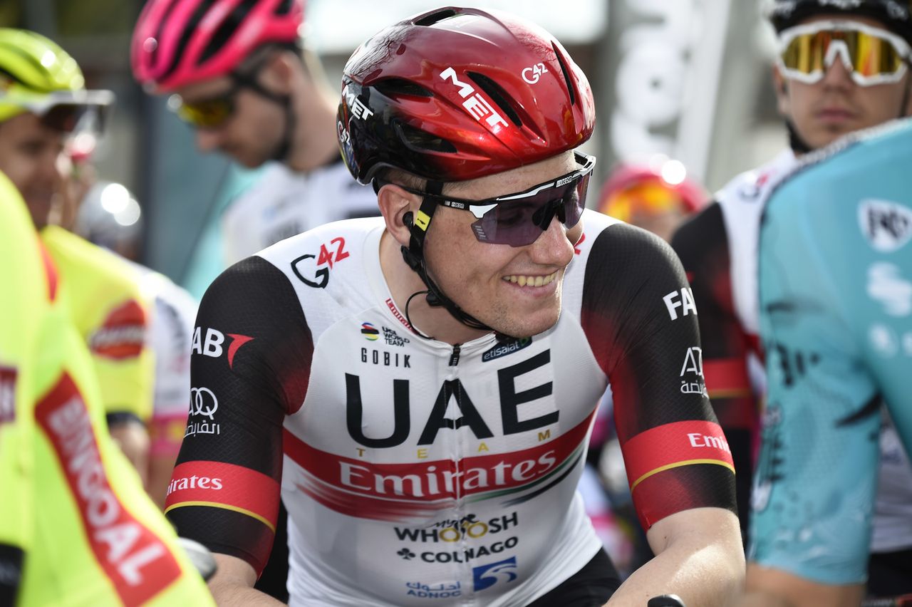 Etoile de Besseges Tour du Gard 2022 52nd Edition 2nd stage SaintChristollesAles Rousson 156 km 03022022 Pascal Ackermann GER UAE Team Emirates photo Tommaso PelagalliSprintCyclingAgency2022