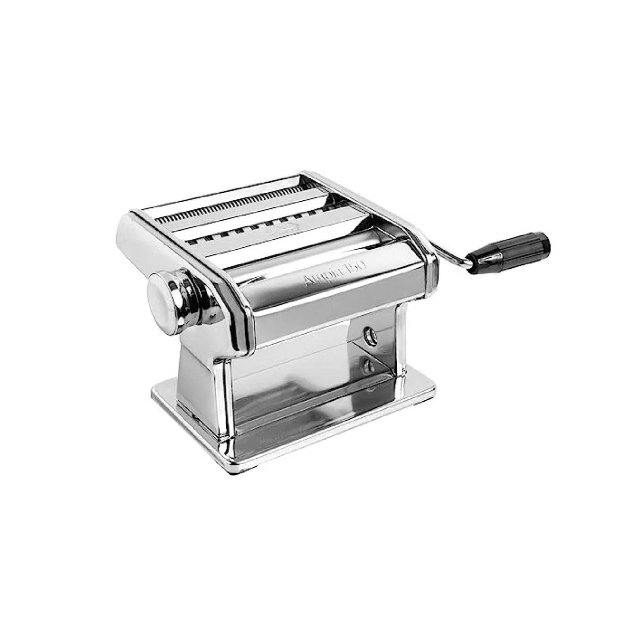 Marcato Made in Italy Ampia 150 Classic Manual Pasta Machine, Chrome Steel. Makes Lasagne, Fettuccine & Tagliolini