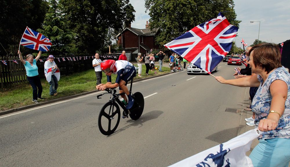 Wiggins held his Tour de France right through until the Olympic Games in 2012