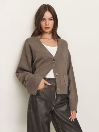 Hayes Cashmere Blend Cardigan