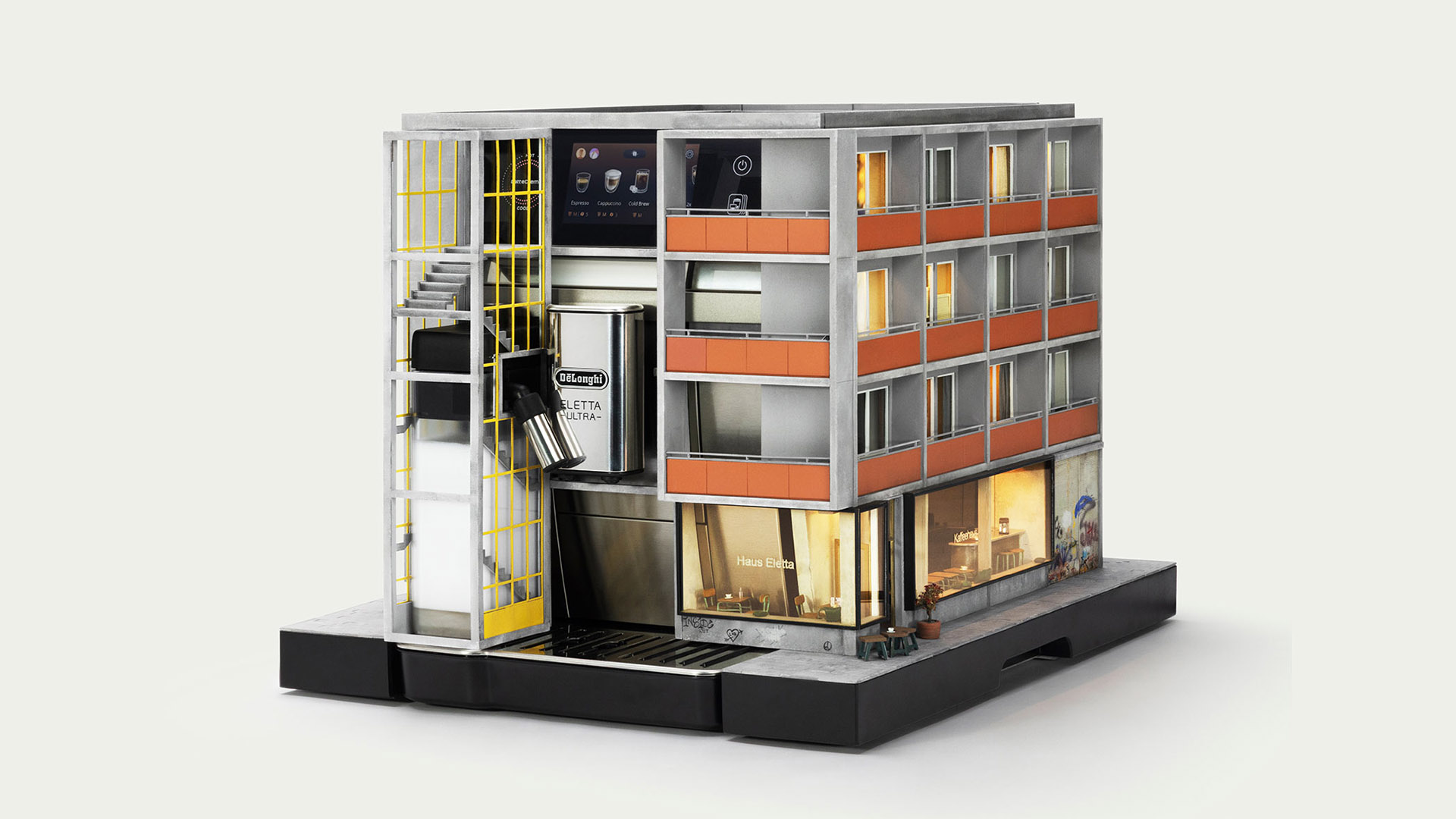 A photo of a coffee machine.