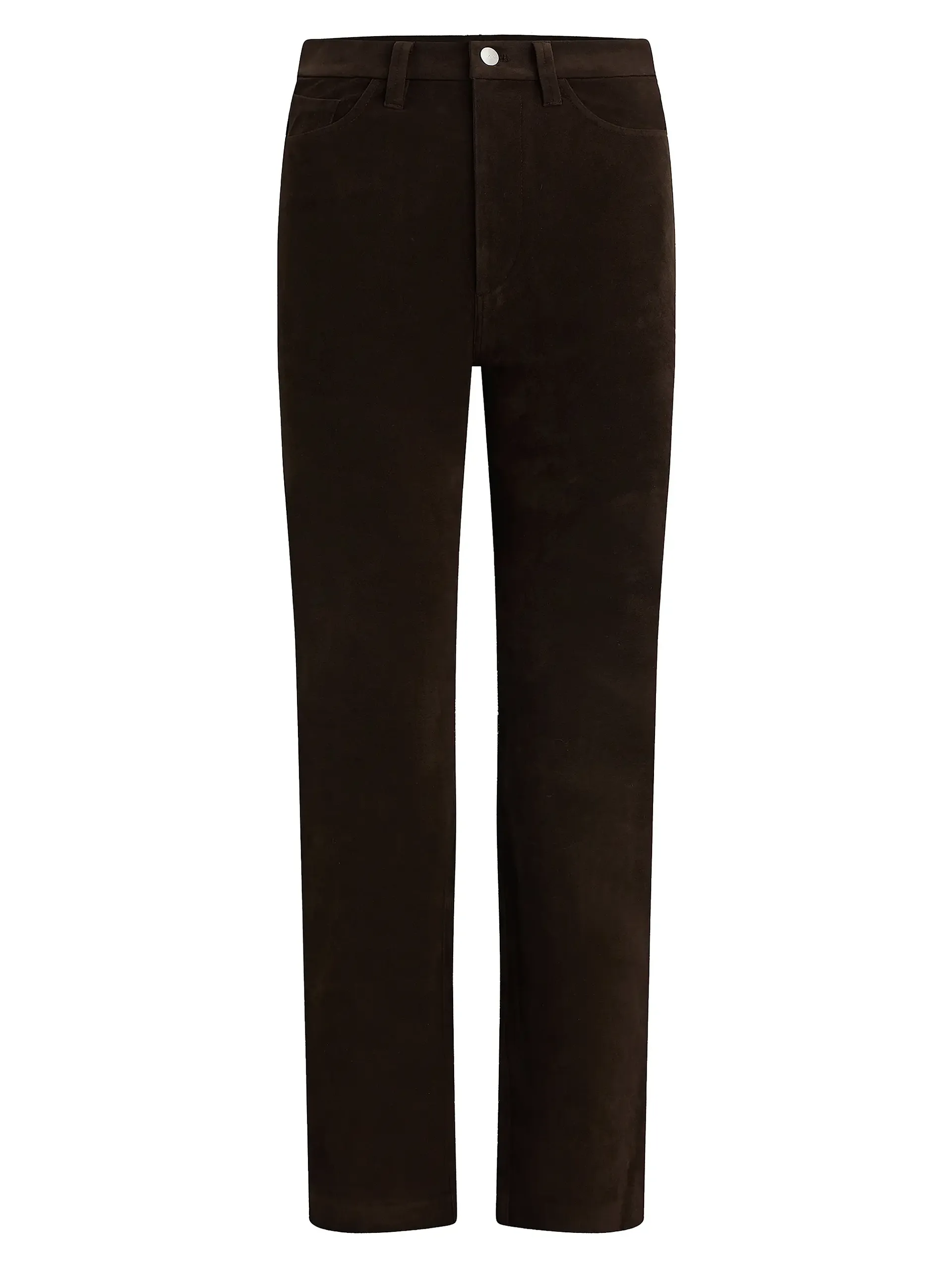 The Margot 32'' Vegan Suede Slim Pants