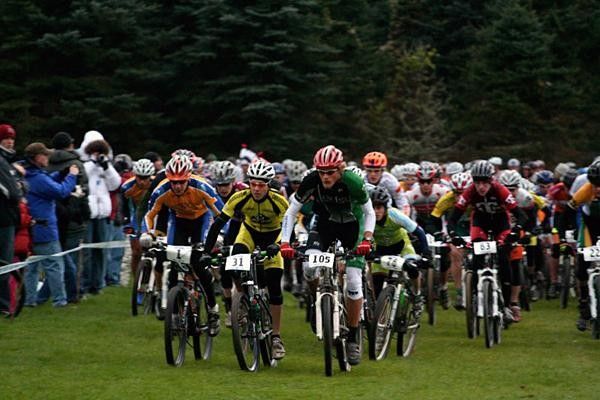 The men's DI cross country gets the competition started