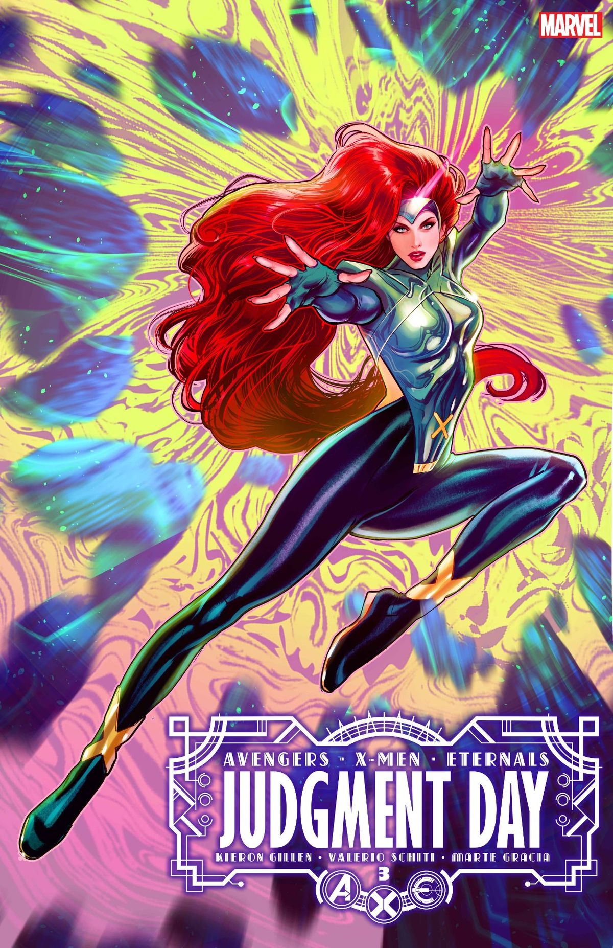 AXE: Judgment Day variant covers