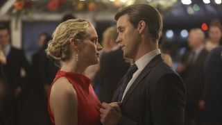 Brett and Casey dancing on Chicago Fire